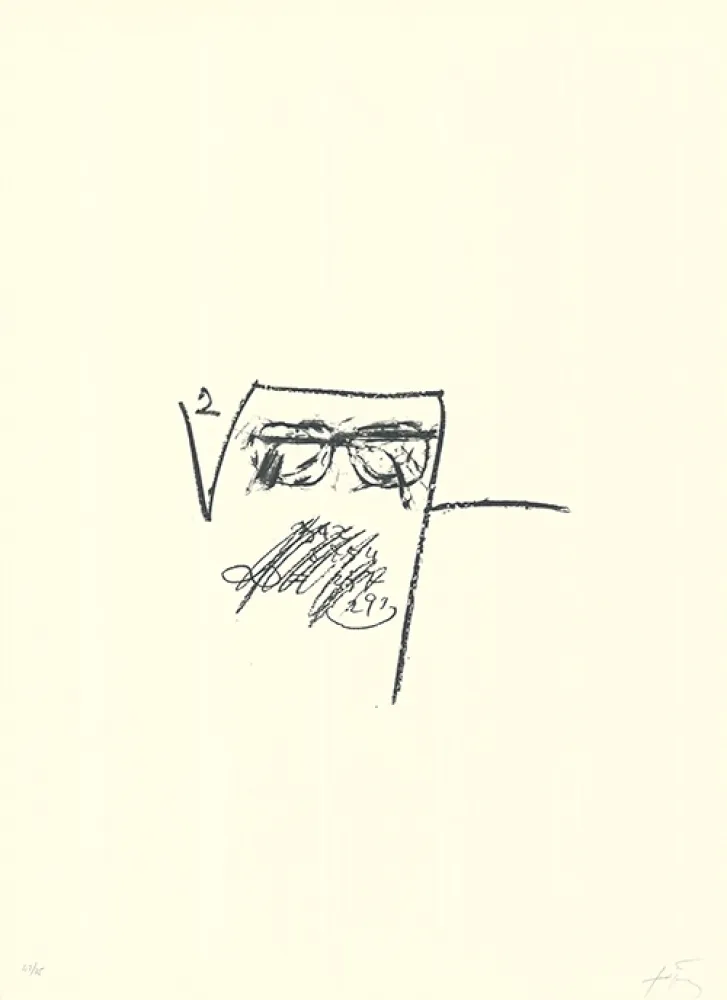 Lithograph Tàpies - Llambrec-6