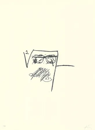 Lithograph Tàpies - Llambrec-6