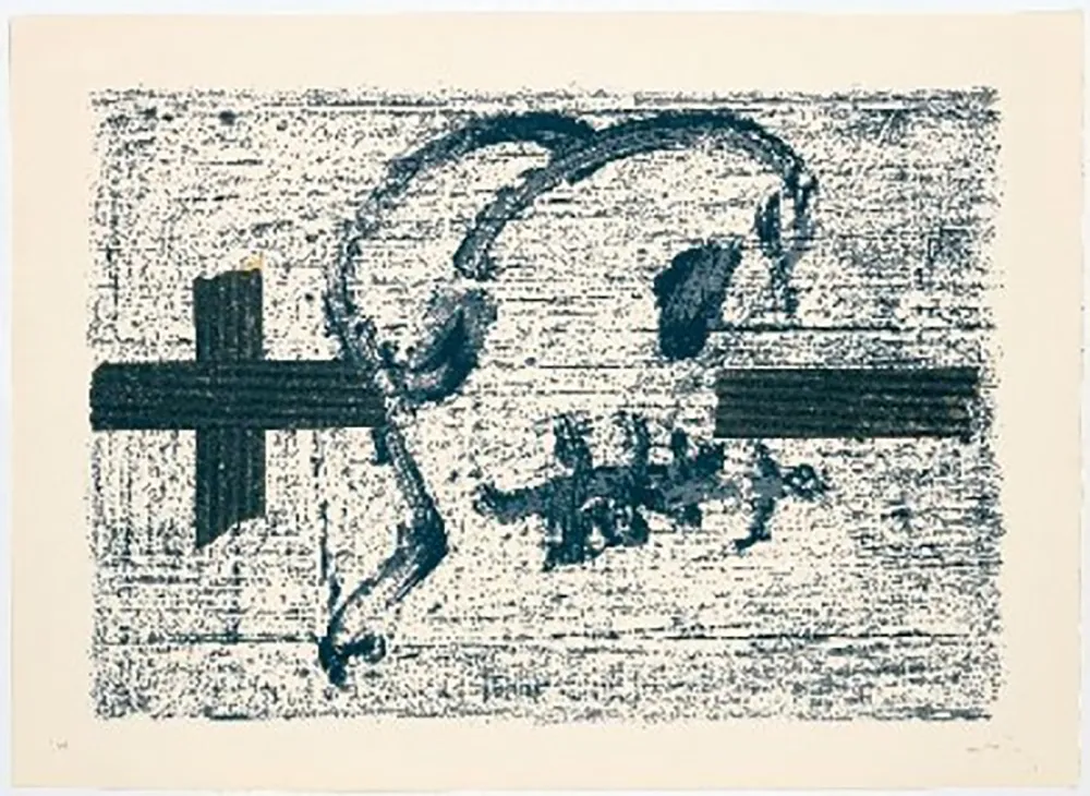 Lithograph Tàpies - Llambrec-7