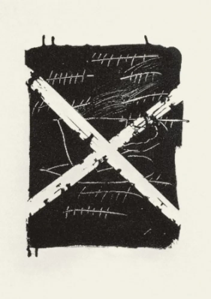 Lithograph Tàpies - Llambrec-8
