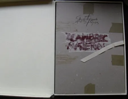 Illustrated Book Tàpies - Llambrec material  