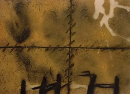 Etching Tàpies - Matière