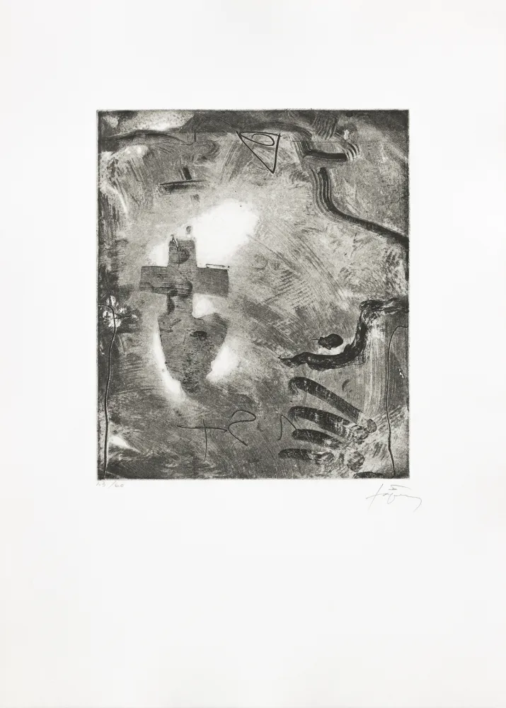 Etching Tàpies - Minor II