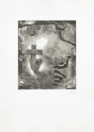 Etching Tàpies - Minor II