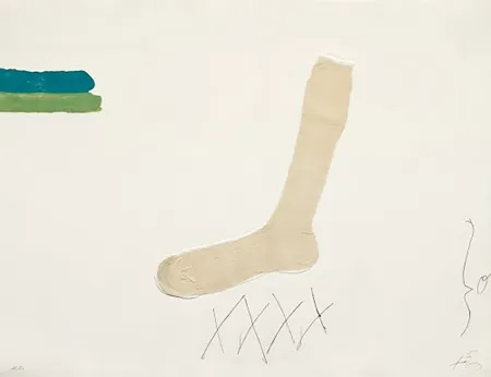 Etching Tàpies - Mitjó