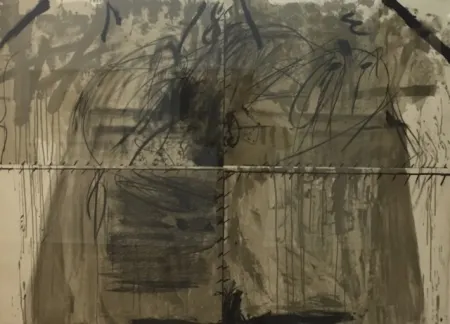 Lithograph Tàpies - Moix