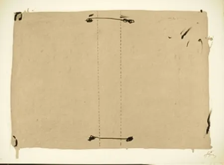 Lithograph Tàpies - NOCTURNO MATINAL