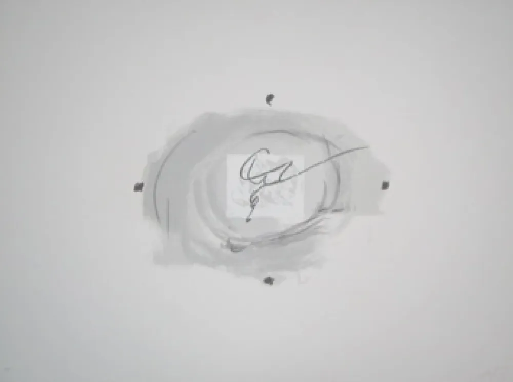 Lithograph Tàpies - NOCTURNO MATINAL