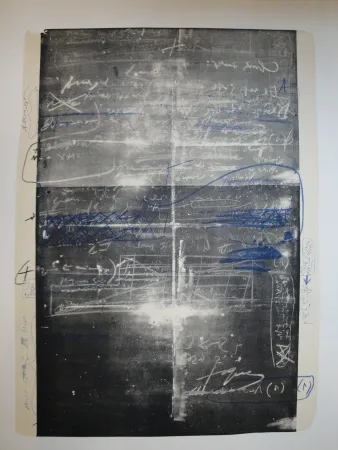 Lithograph Tàpies - Oeuvre gravé