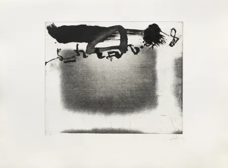 Etching Tàpies - Panier