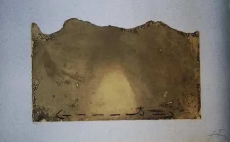 Etching And Aquatint Tàpies - Petrificada petrificante