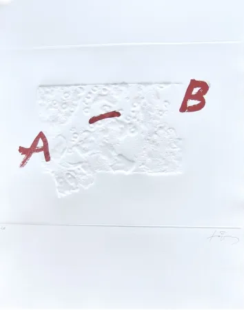 Etching Tàpies - Plus beau cadeau