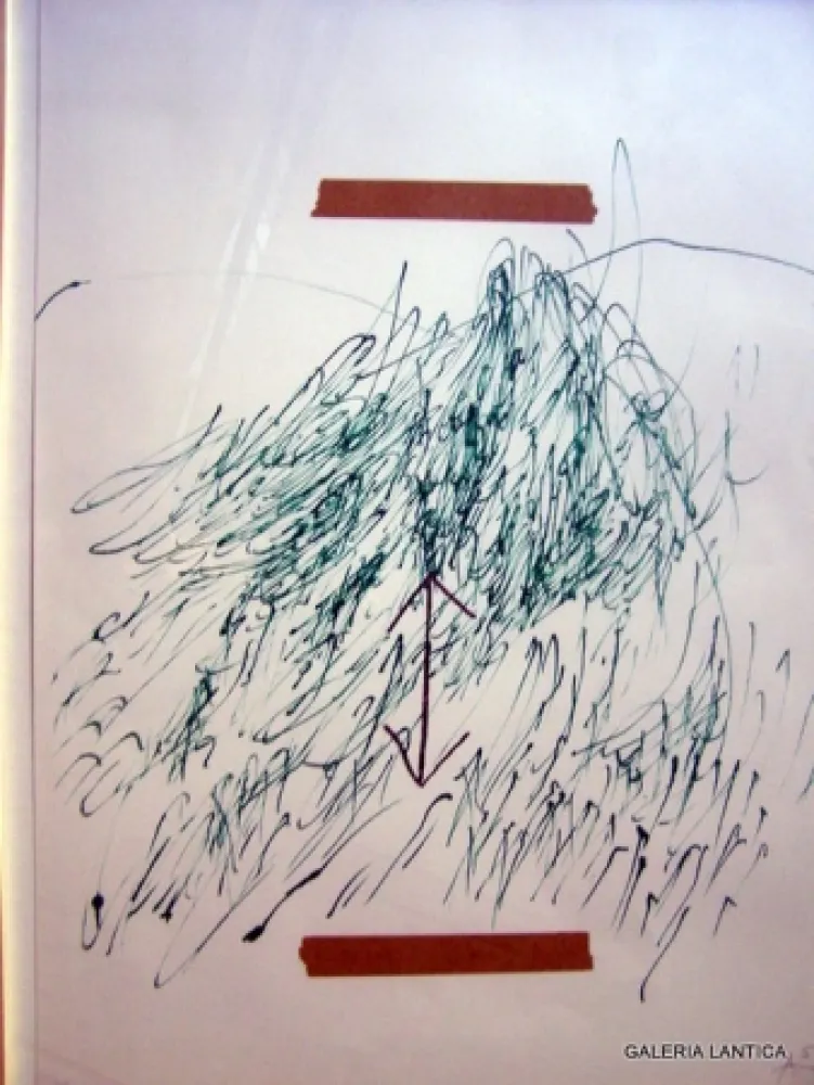 Lithograph Tàpies - POEMAS DEL CATALAN