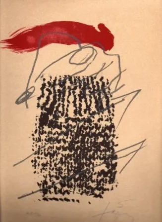 Lithograph Tàpies - Poligrafa XV Anys
