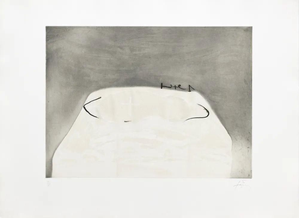 Etching Tàpies - Semelle 