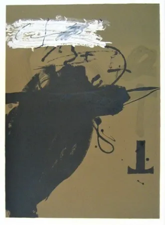 Lithograph Tàpies - Senanque 2