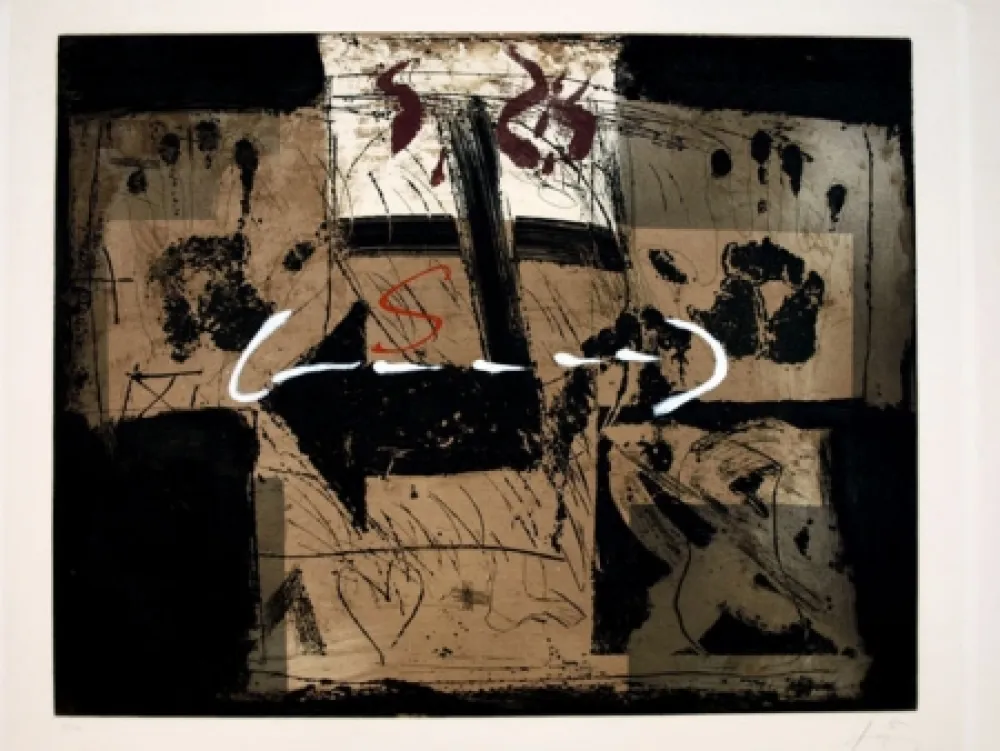 Engraving Tàpies - S/T