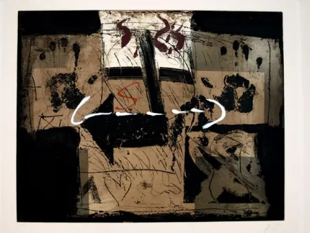 Engraving Tàpies - S/T