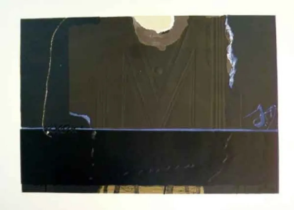 Lithograph Tàpies - S/T