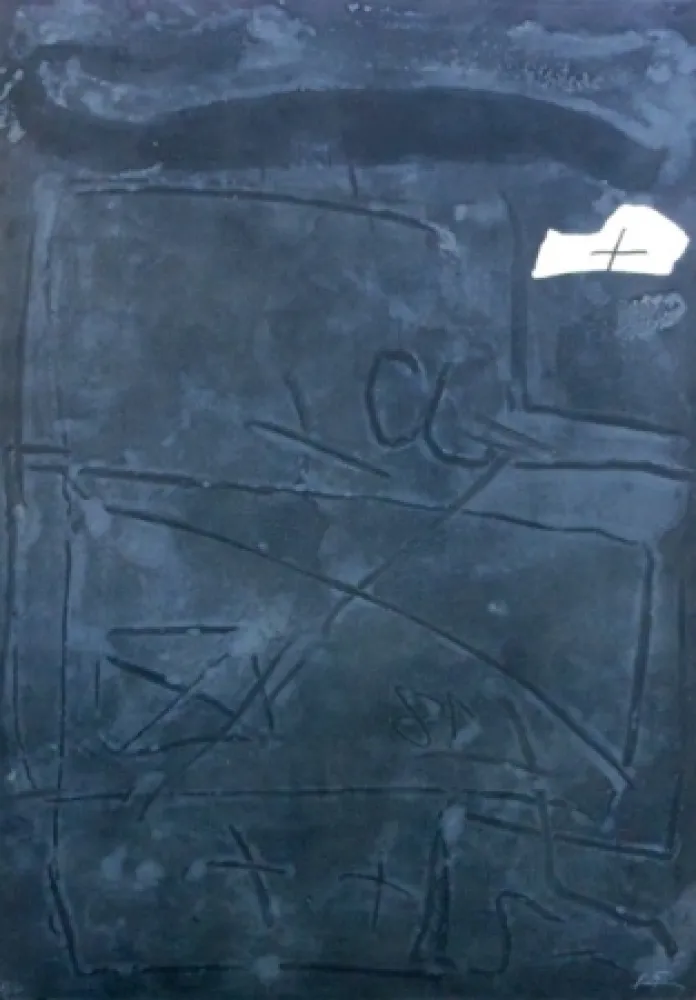 Engraving Tàpies - S/T