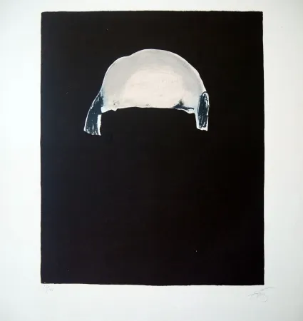 Lithograph Tàpies - S/T