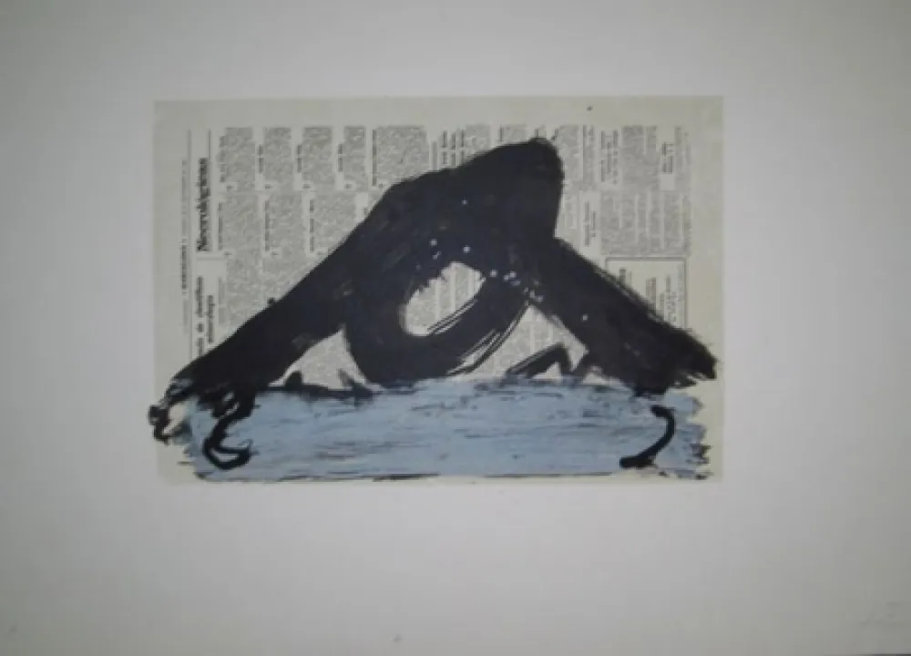 Lithograph Tàpies - SUITE 63 X 90