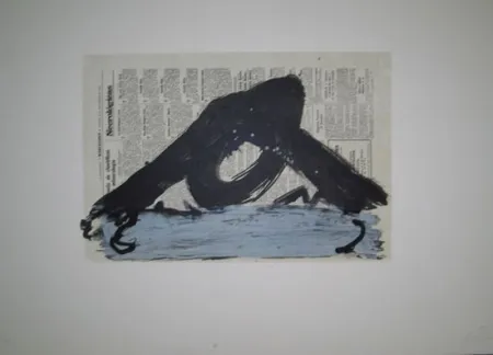 Lithograph Tàpies - SUITE 63 X 90