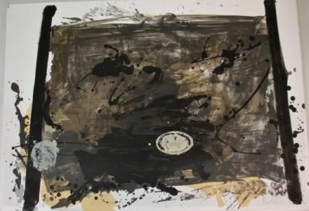 Lithograph Tàpies - Suite 63 x 90