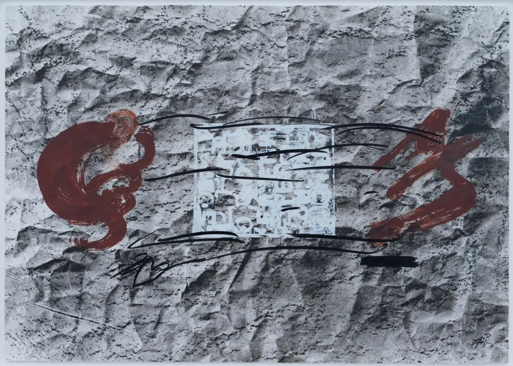 Lithograph Tàpies - Suite 63 x 90 (No 10)