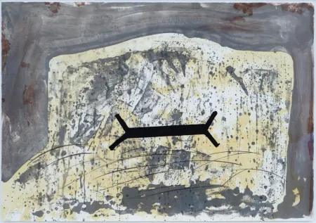 Lithograph Tàpies - Suite 63 x 90 (No 6)