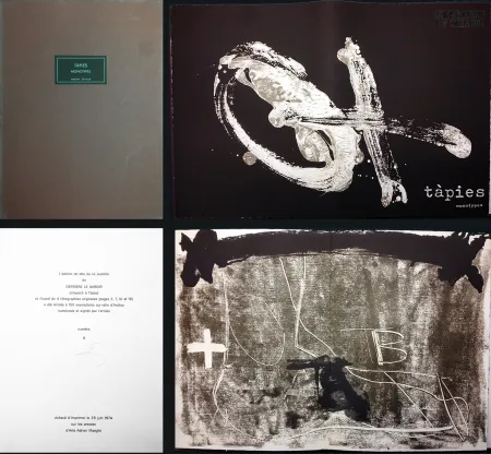 Illustrated Book Tàpies - TÀPIES. 