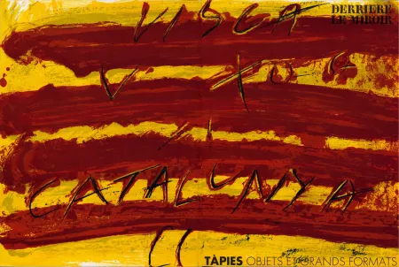 Illustrated Book Tàpies - TAPIES : Objets et grands formats. DERRIÈRE LE MIROIR N° 200. 1972.