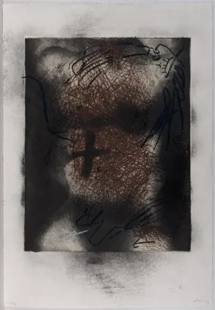 Etching Tàpies - Tors