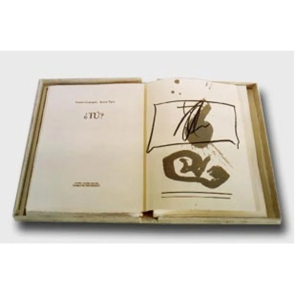 Illustrated Book Tàpies - ¿tu?