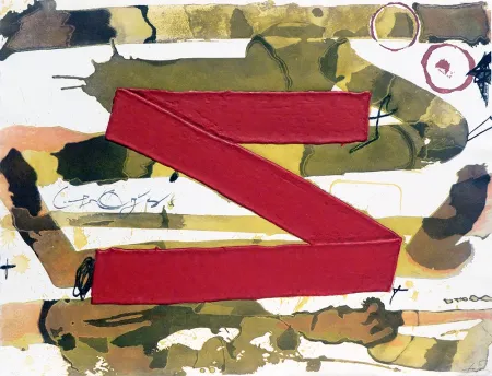 Etching Tàpies - 