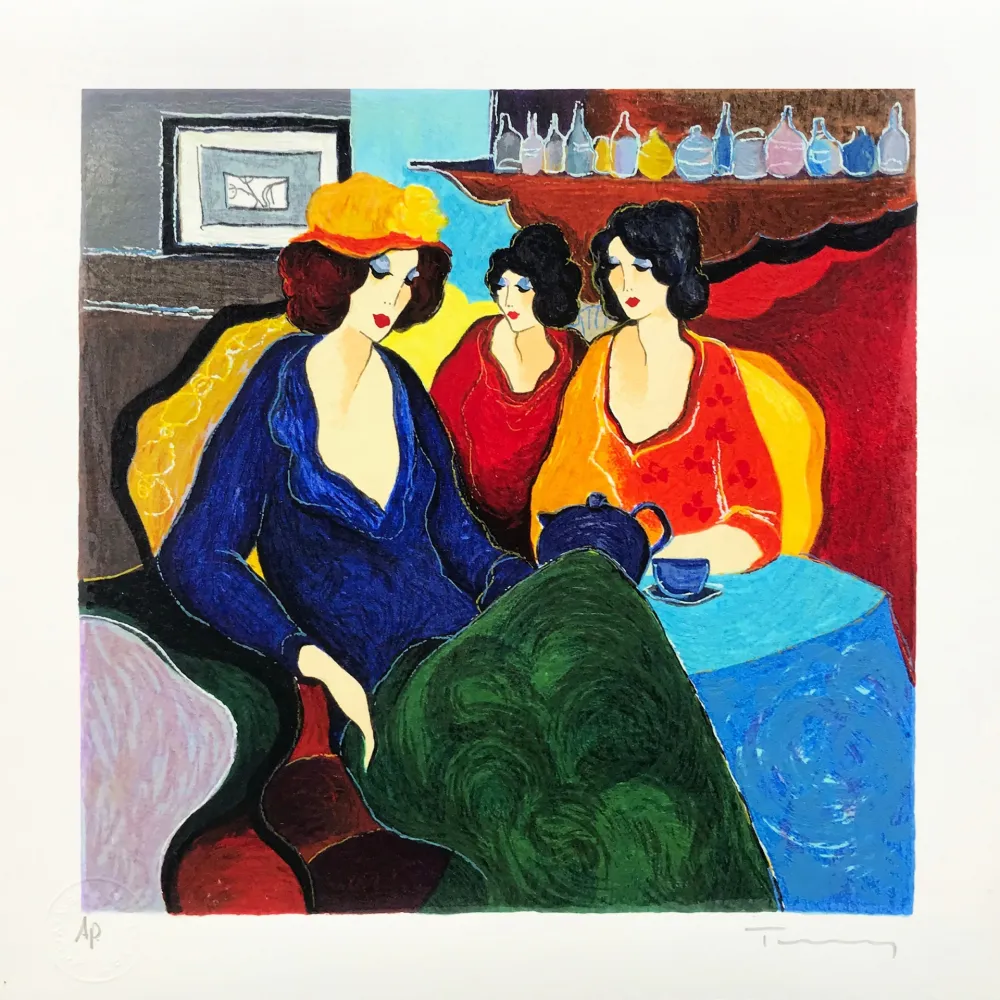 Screenprint Tarkay - MEMORY II