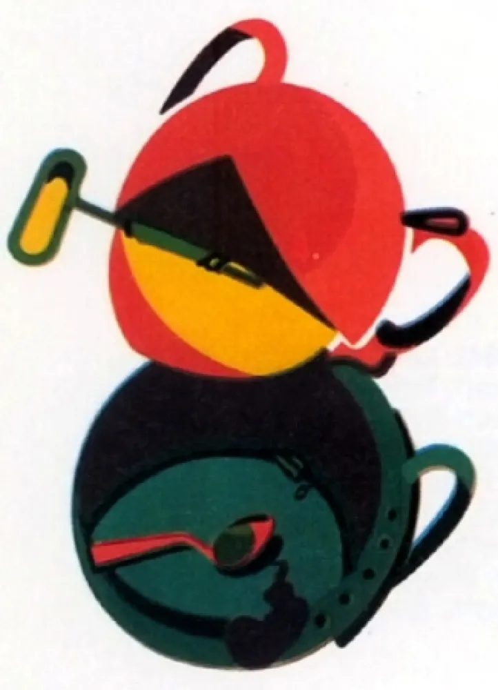 Lithograph Telemaque - Hommage au manche