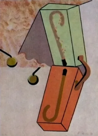 Lithograph Telemaque - Lame de fond