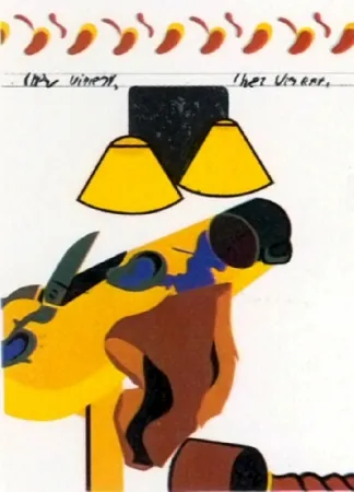 Lithograph Telemaque - L'oreille de Van Gogh