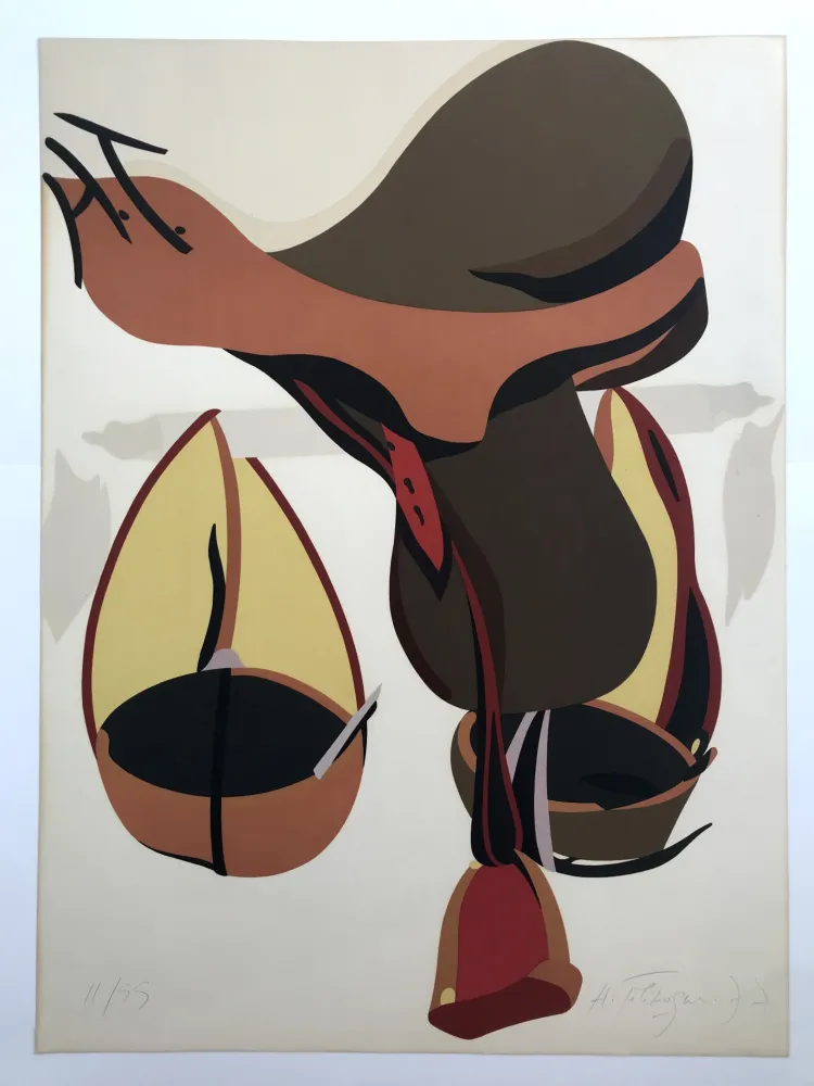 Lithograph Telemaque - Pour Joan Prats 