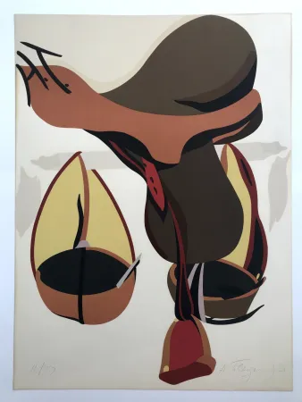 Lithograph Telemaque - Pour Joan Prats 