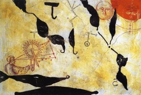 Etching And Aquatint Texier - Chasseur d'étoiles