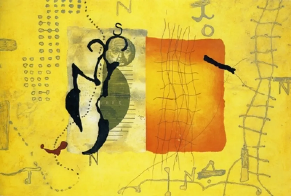 Etching And Aquatint Texier - Le théâtre du monde