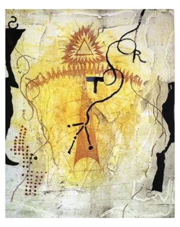 Etching And Aquatint Texier - Soleil ouvert