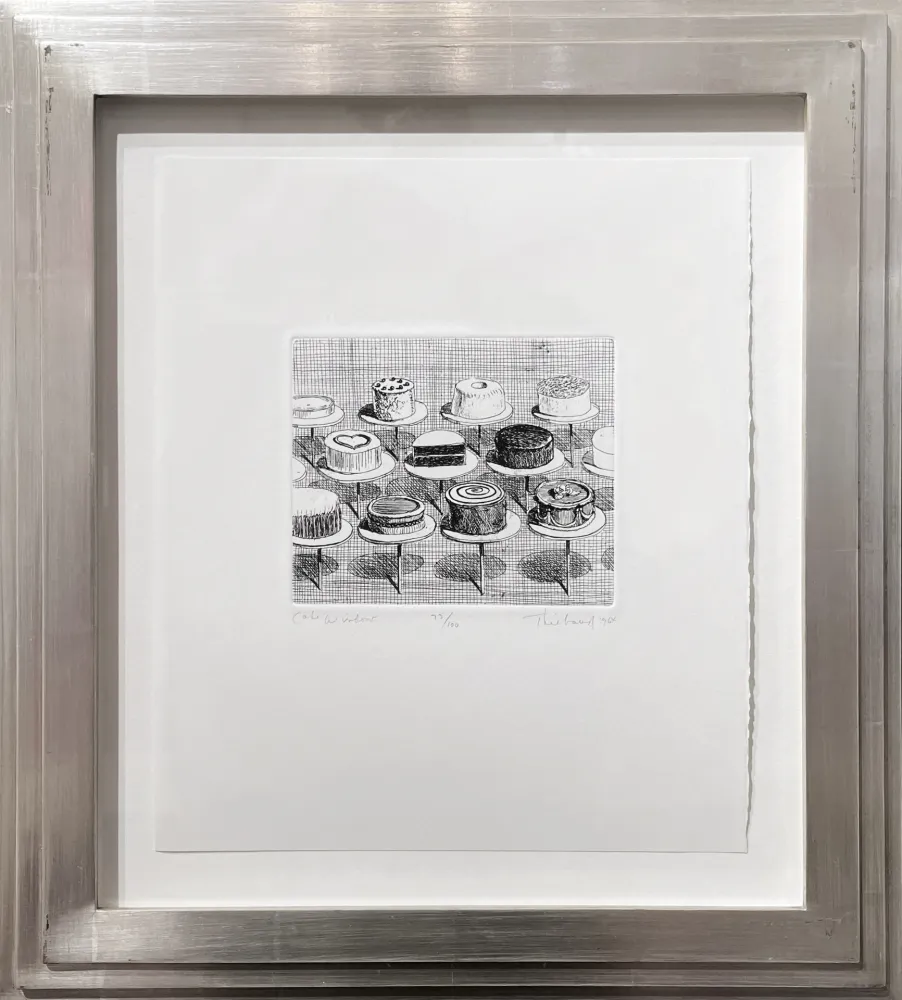 Etching Thiebaud - Cake Window