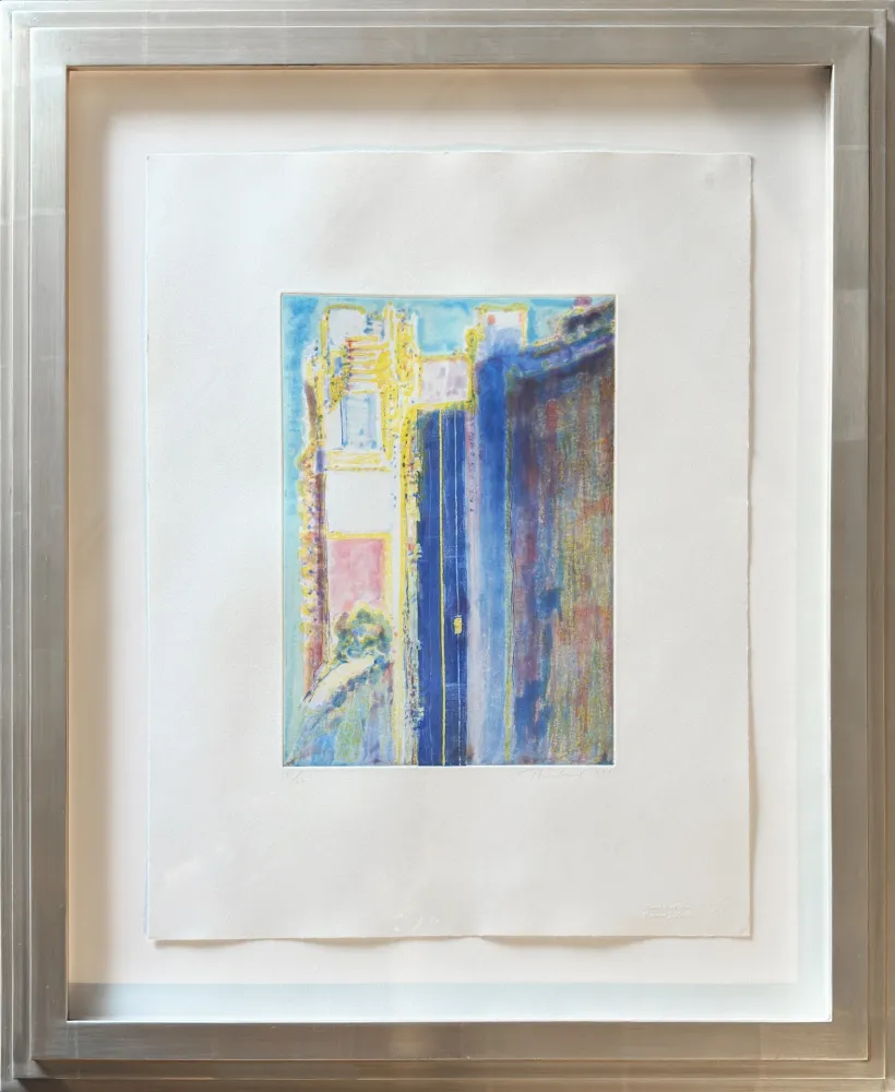 Aquatint Thiebaud - City Edge