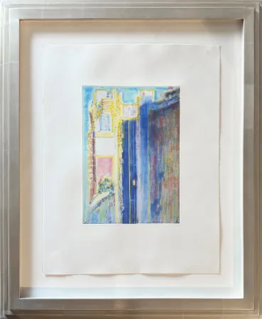 Aquatint Thiebaud - City Edge