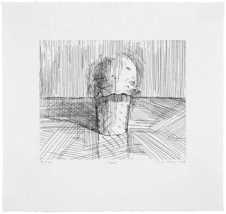 Etching Thiebaud - Cone