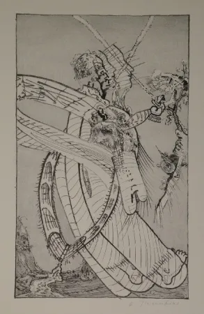 Lithograph Thomkins - Ochsenzöllner.