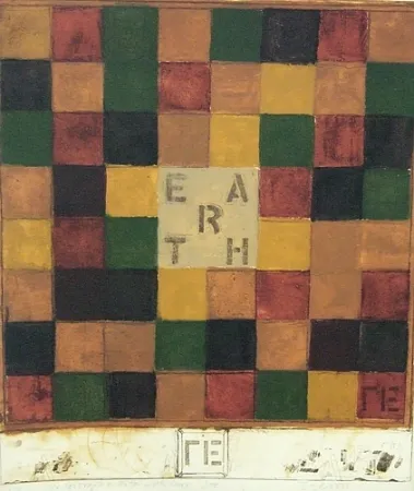 Etching And Aquatint Tilson - Earth